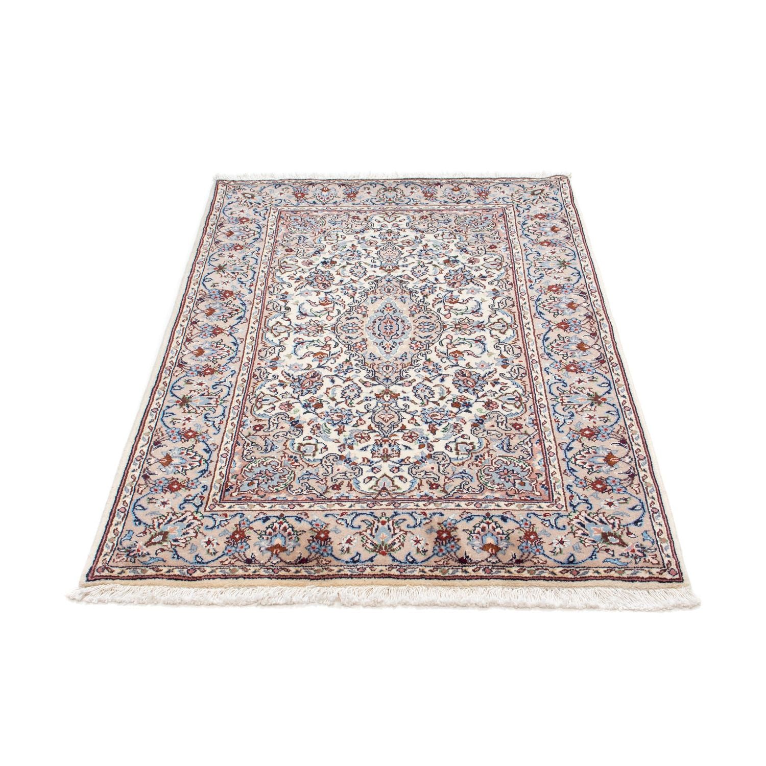 Perserteppich - Keshan 153 x 98 cm - beige