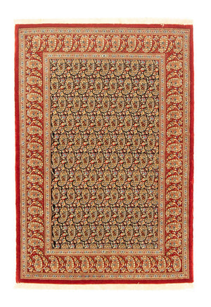 Perserteppich - Ghom 156 x 106 cm - dunkelblau