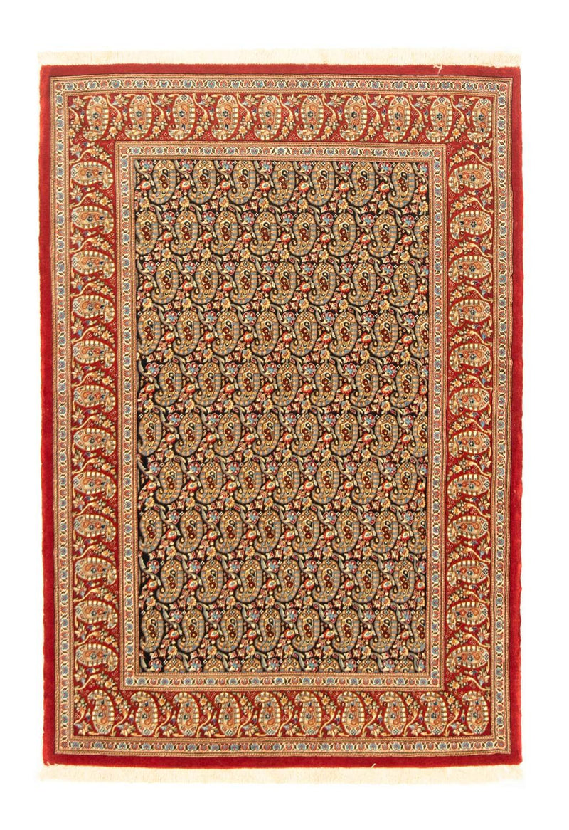 Perserteppich - Ghom 156 x 106 cm - dunkelblau