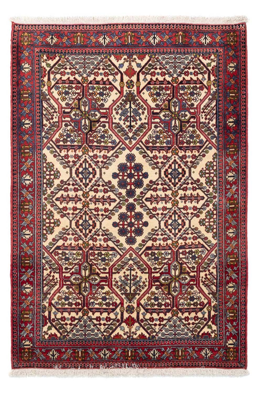 Perserteppich - Nomadic 160 x 110 cm - beige