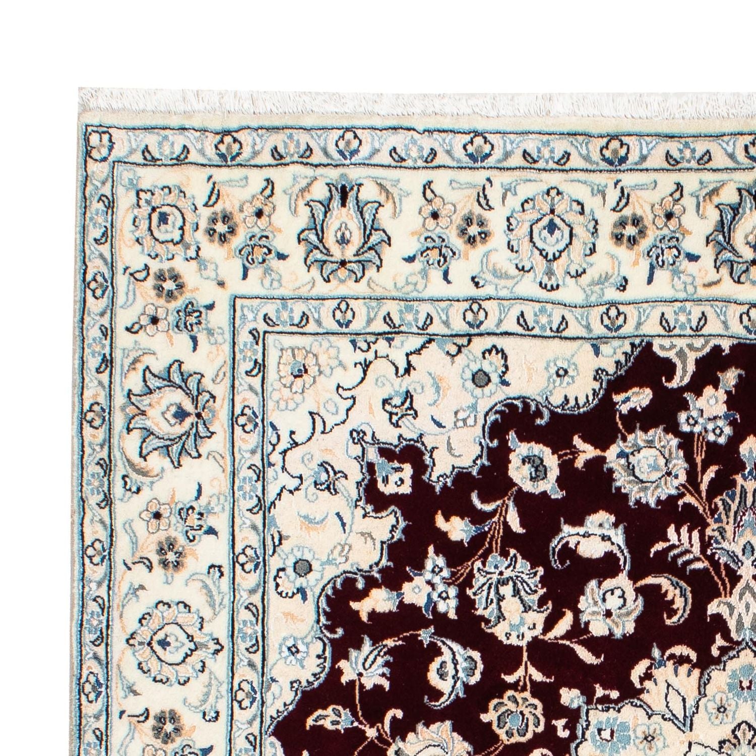 Perserteppich - Nain - Royal 156 x 143 cm Teppich Quadratisch