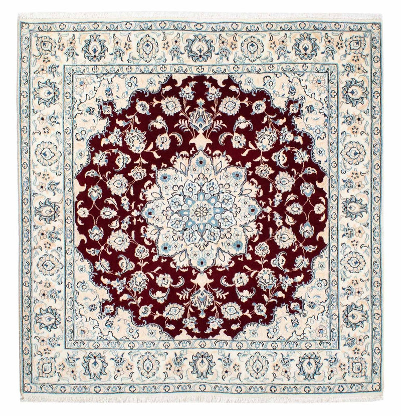 Perserteppich - Nain - Royal 154 x 143 cm Quadratischer Teppich