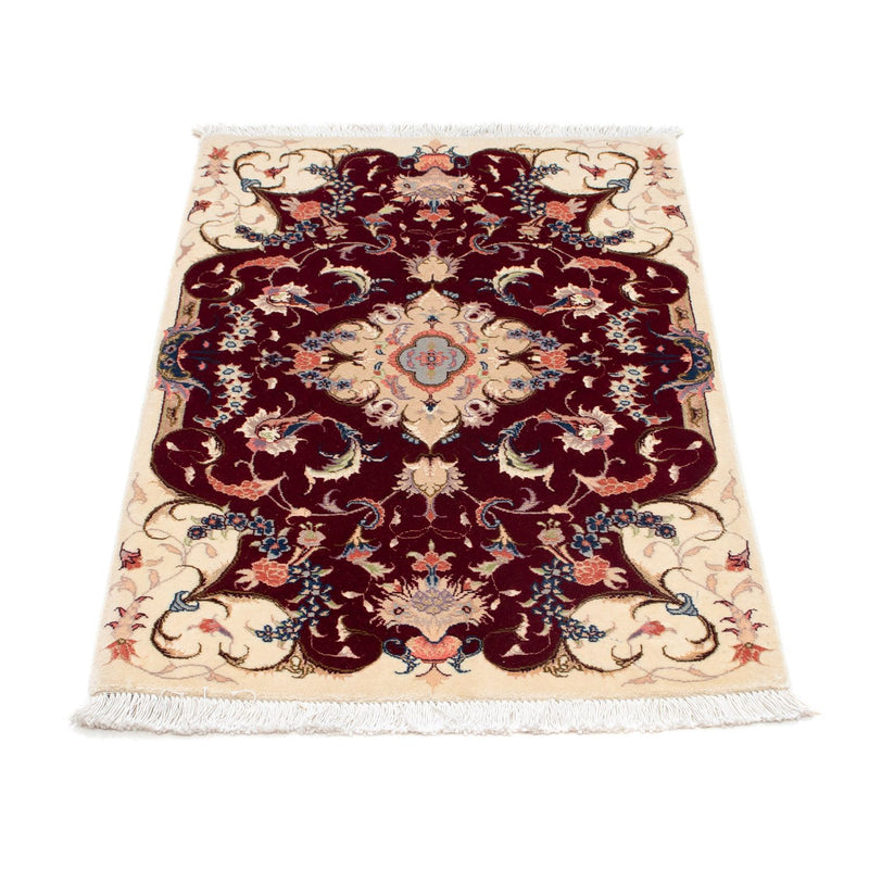 Perserteppich - Täbriz - Royal 90 x 60 cm - dunkelrot