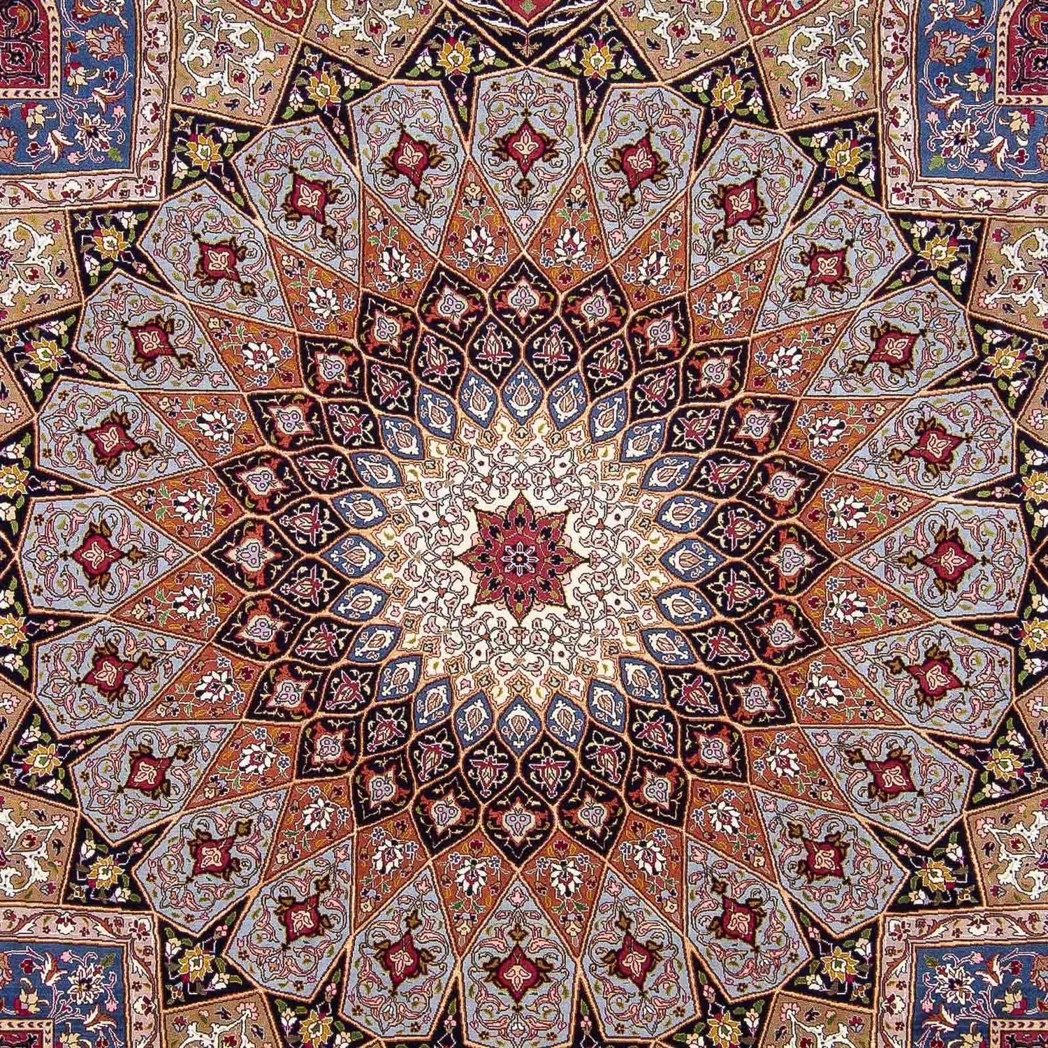 Perserteppich - Täbriz - Royal 304 x 254 cm Wohnzimmer Teppich