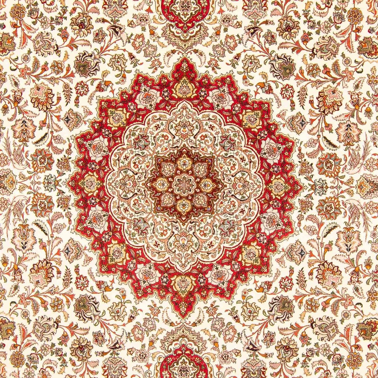 Perserteppich - Täbriz - Royal 411 x 303 cm Wohnzimmer Teppich