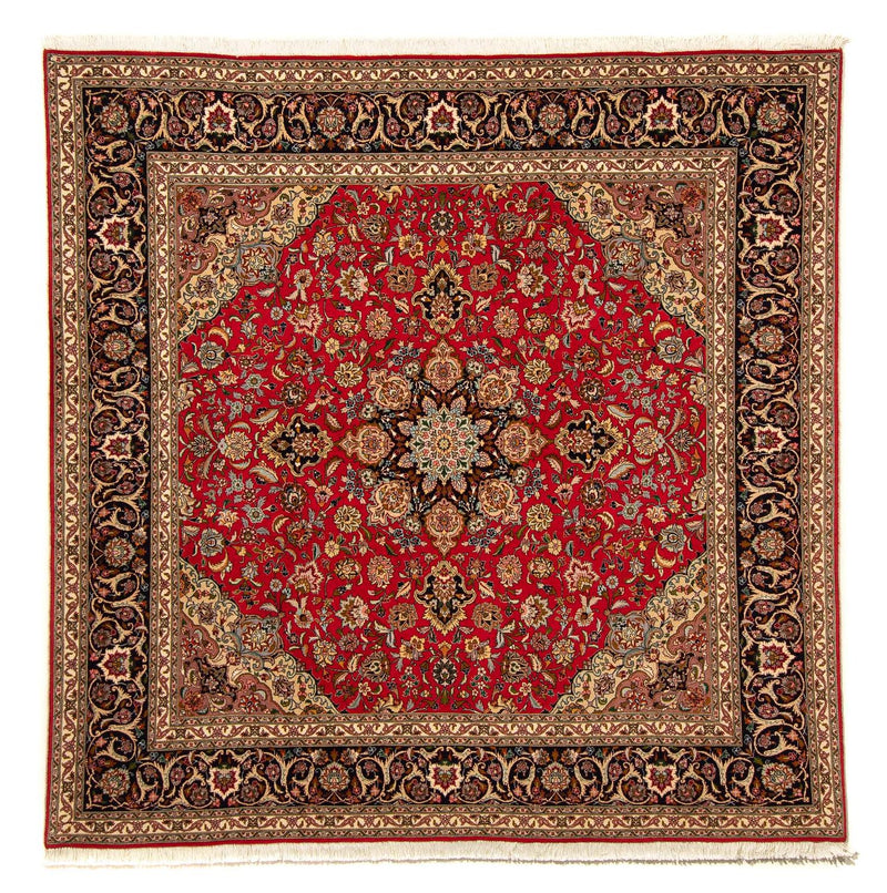 Perserteppich - Täbriz - Royal 204 x 203 cm Quadratischer Teppich
