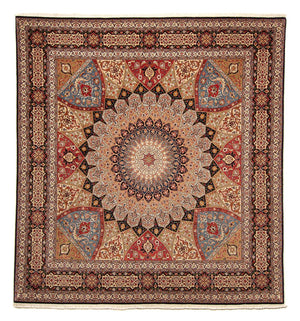 Perserteppich - Täbriz - Royal 264 x 252 cm Teppich Quadratisch
