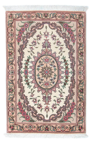 Perserteppich - Täbriz - Royal 90 x 60 cm - beige