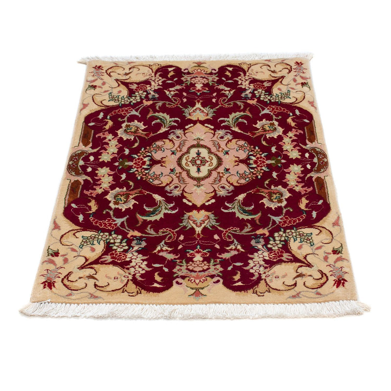 Perserteppich - Täbriz - Royal 90 x 60 cm - dunkelrot