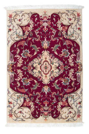 Perserteppich - Täbriz - Royal 90 x 60 cm - dunkelrot