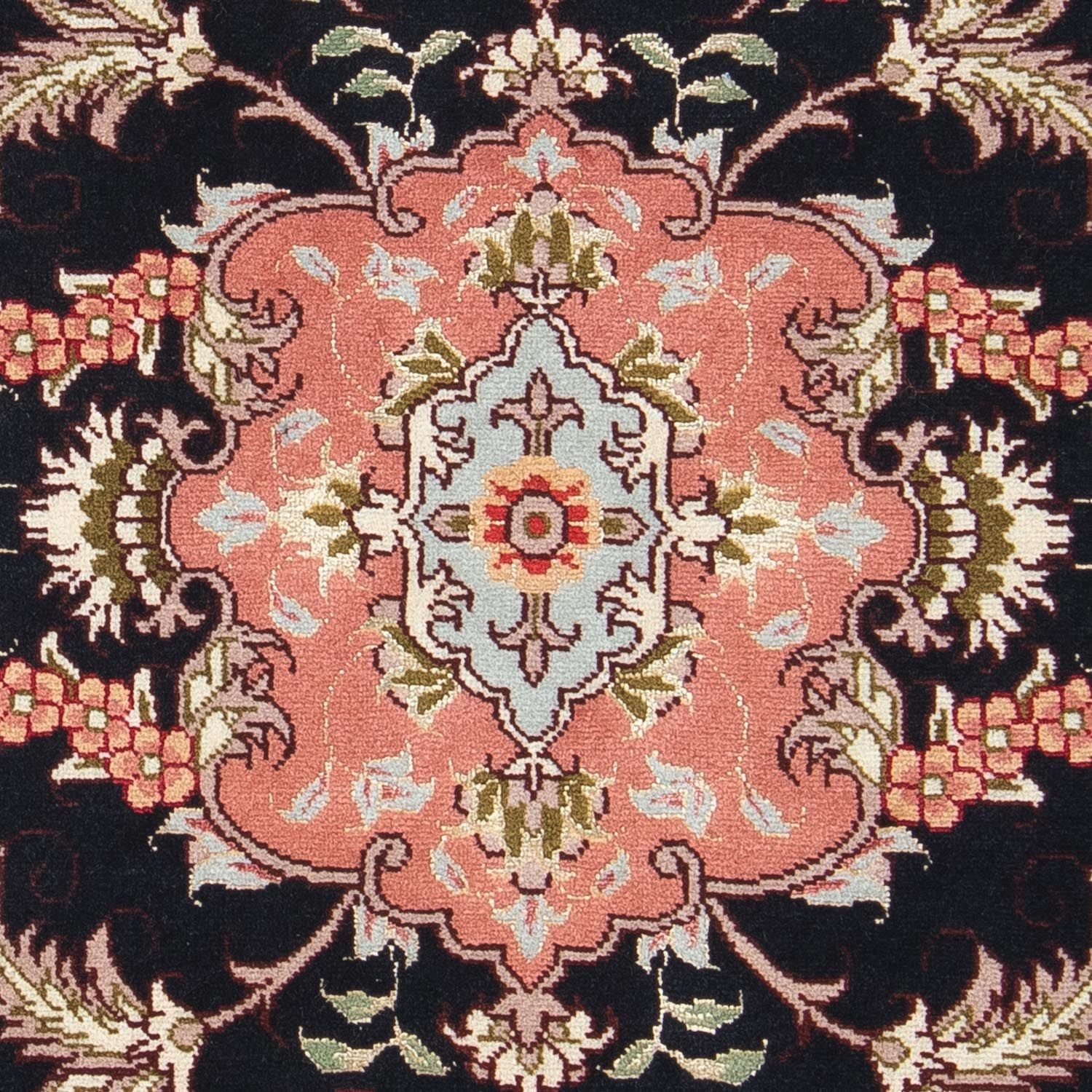 Perserteppich - Täbriz - Royal 90 x 60 cm - dunkelblau