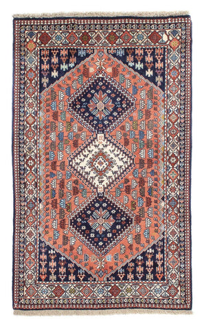 Perserteppich - Nomadic 160 x 100 cm - dunkelblau