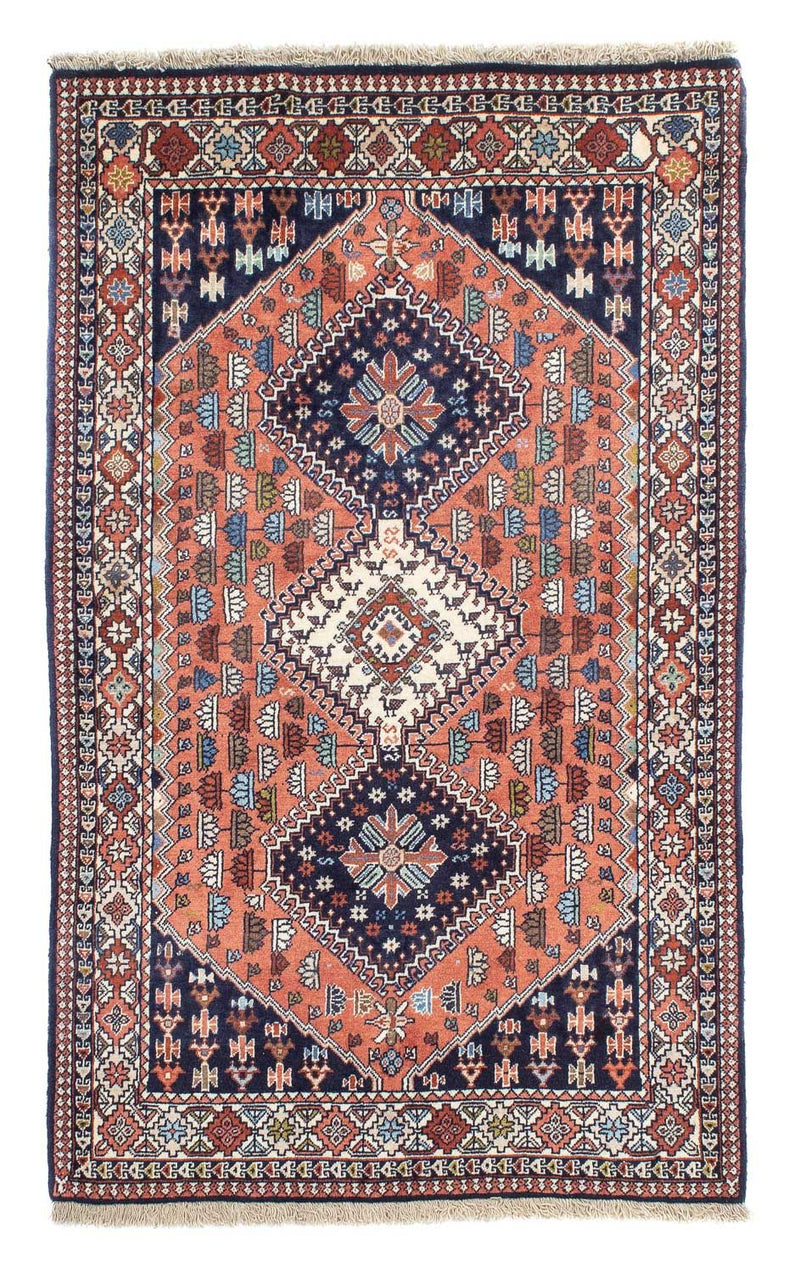 Perserteppich - Nomadic 160 x 100 cm - dunkelblau