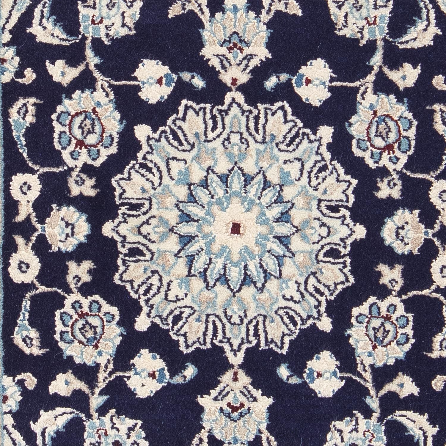 Perserteppich - Nain 85 x 55 cm - dunkelblau