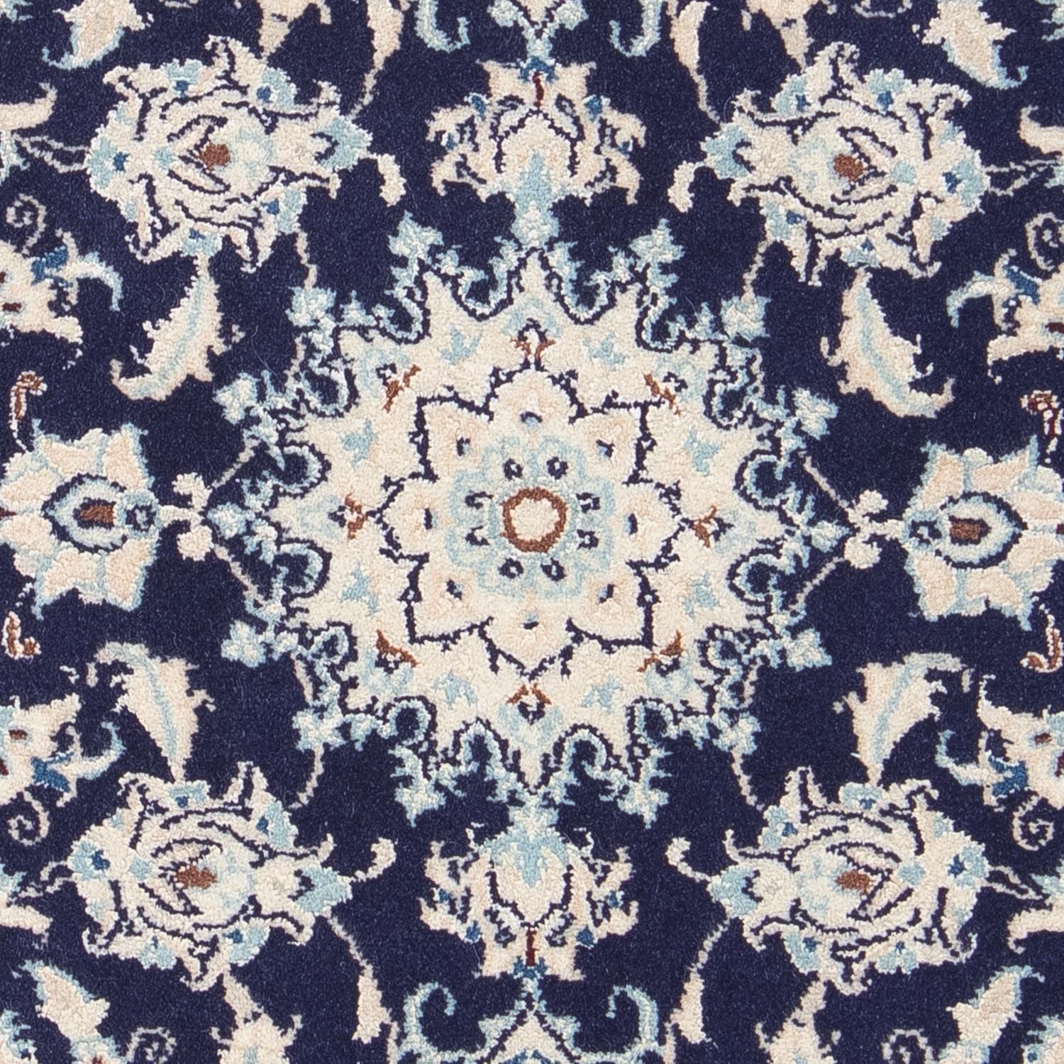 Perserteppich - Nain - Royal 85 x 55 cm - dunkelblau