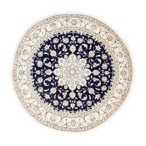 Perserteppich - Nain 243 x 243 cm Teppich Rund