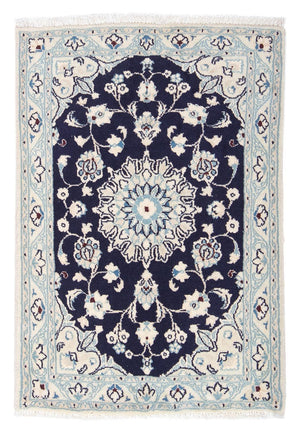Perserteppich - Nain - Royal 87 x 60 cm - dunkelblau