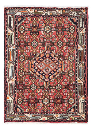 Perserteppich - Nomadic 125 x 80 cm - hellrot