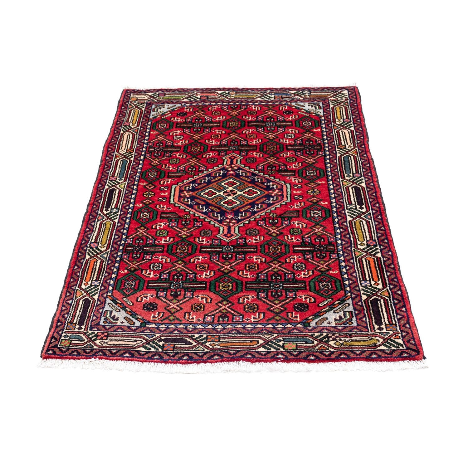 Perserteppich - Nomadic 125 x 80 cm - rot