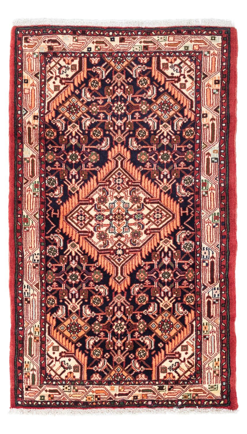 Perserteppich - Nomadic 125 x 80 cm - dunkelblau