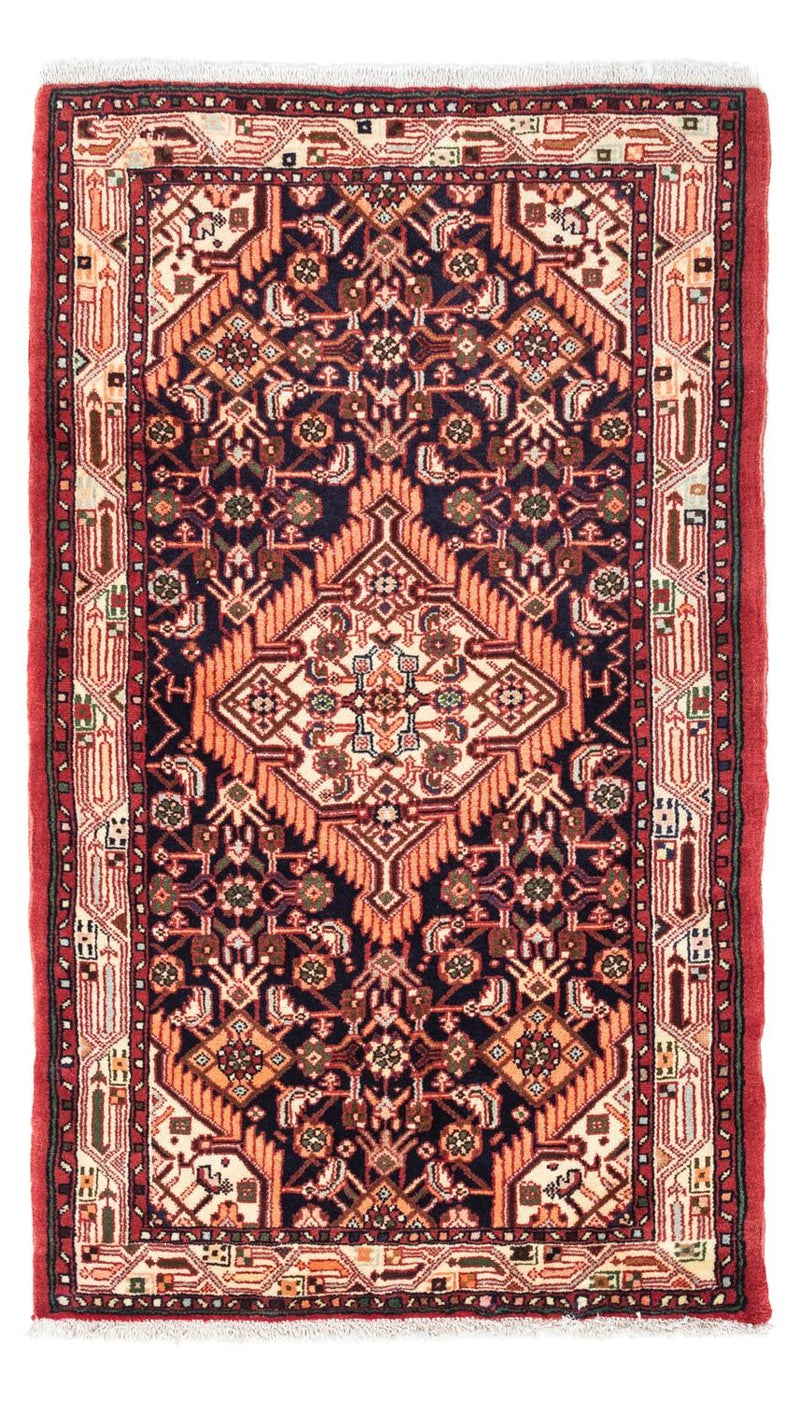 Perserteppich - Nomadic 125 x 80 cm - dunkelblau