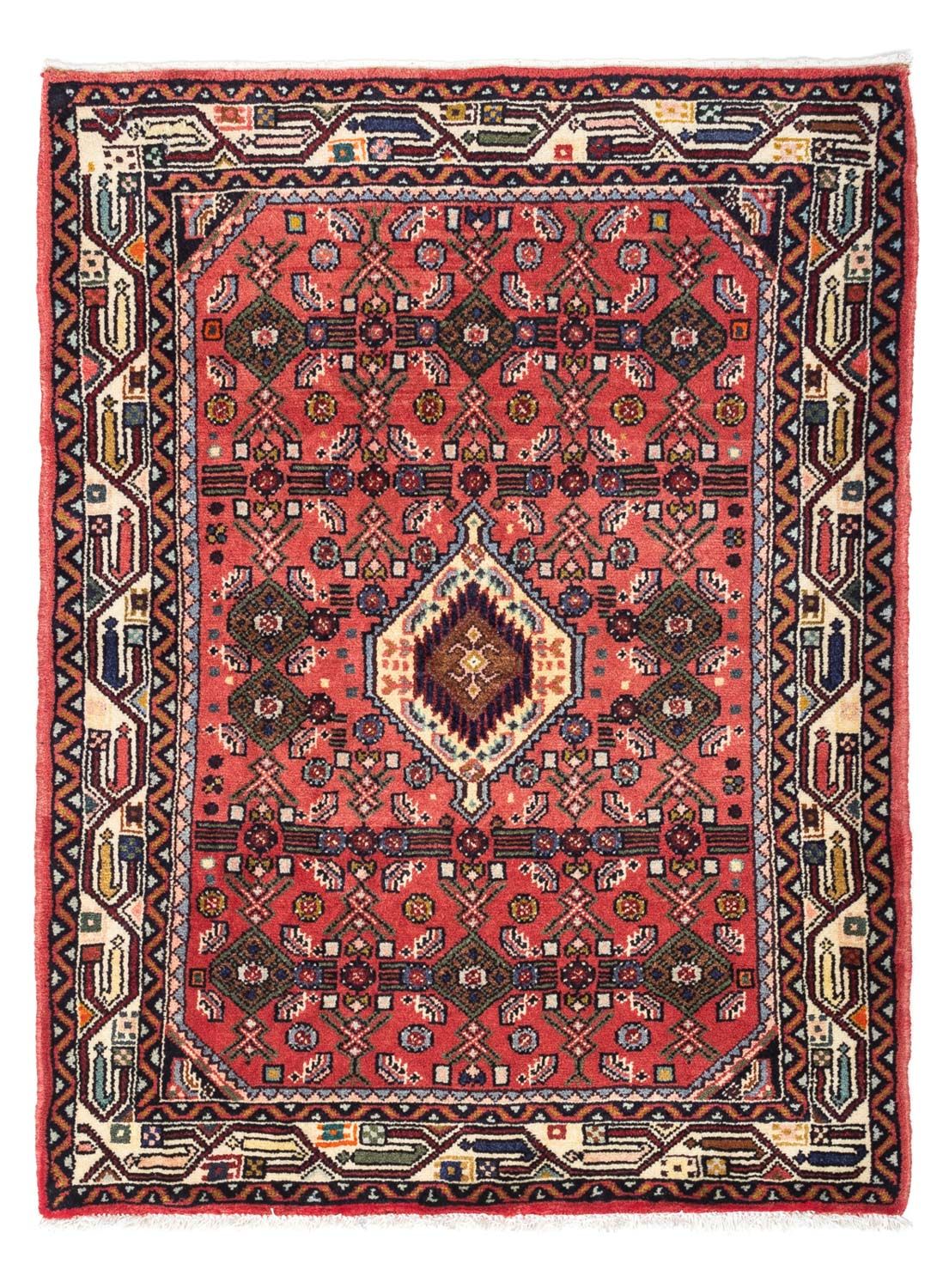 Perserteppich - Nomadic 125 x 80 cm - rot