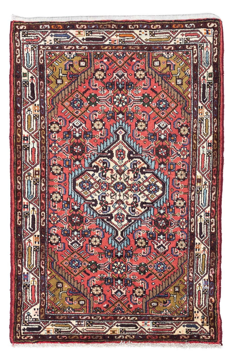 Perserteppich - Nomadic 125 x 80 cm - hellrot