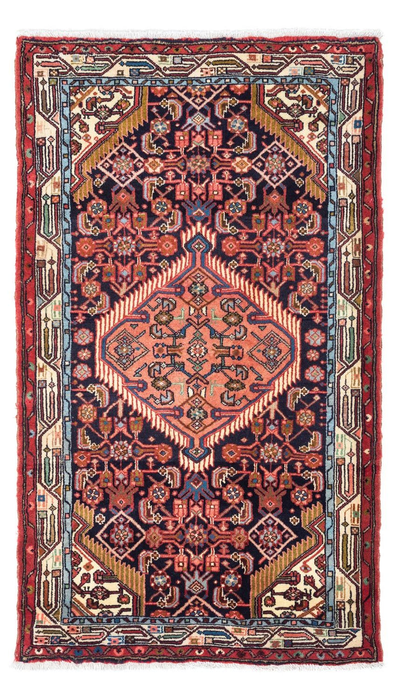 Perserteppich - Nomadic 125 x 80 cm - dunkelblau