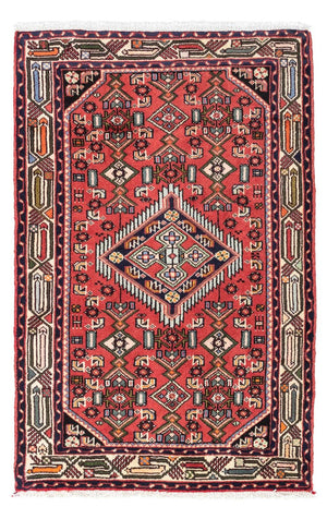 Perserteppich - Nomadic 125 x 80 cm - rot