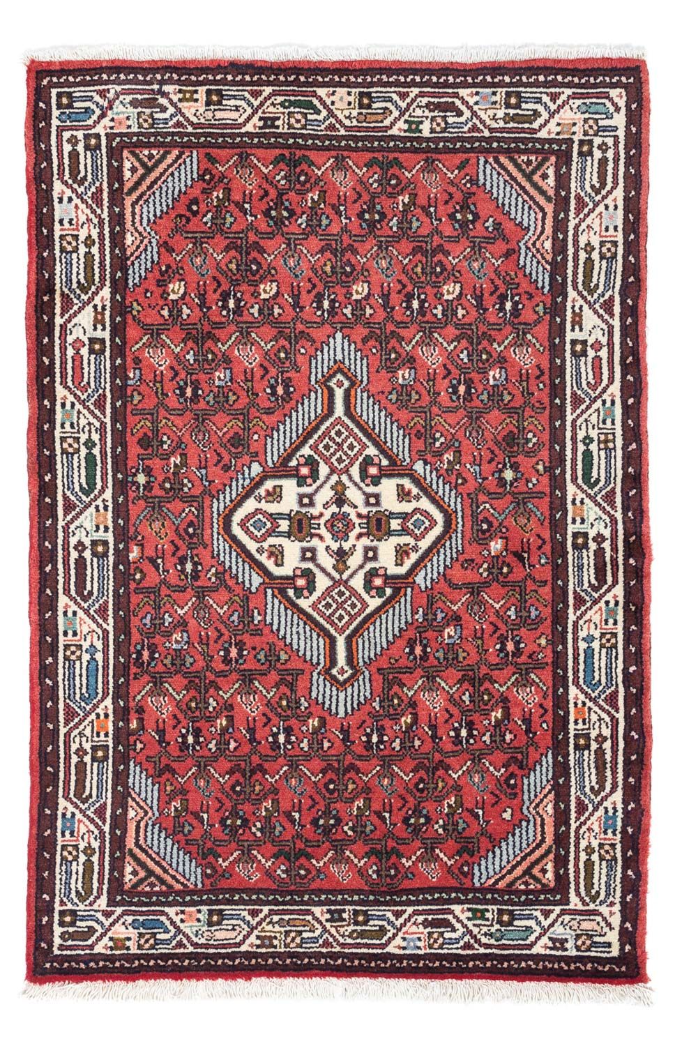 Perserteppich - Nomadic 125 x 80 cm - rot