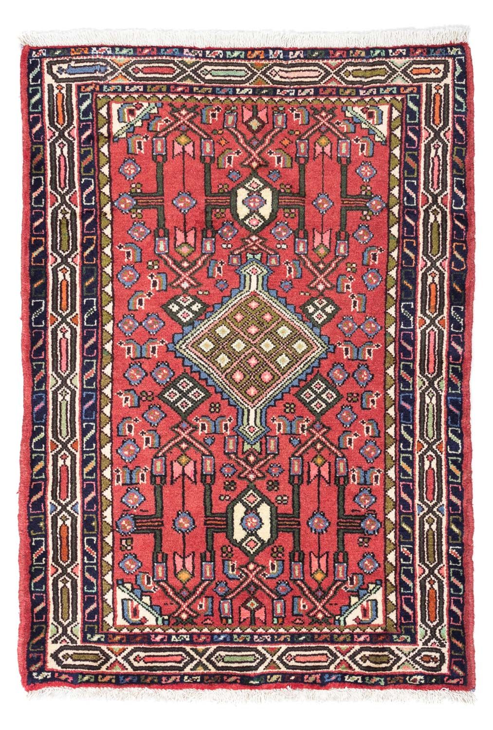 Perserteppich - Nomadic 125 x 80 cm - rot