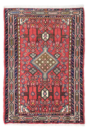 Perserteppich - Nomadic 125 x 80 cm - rot