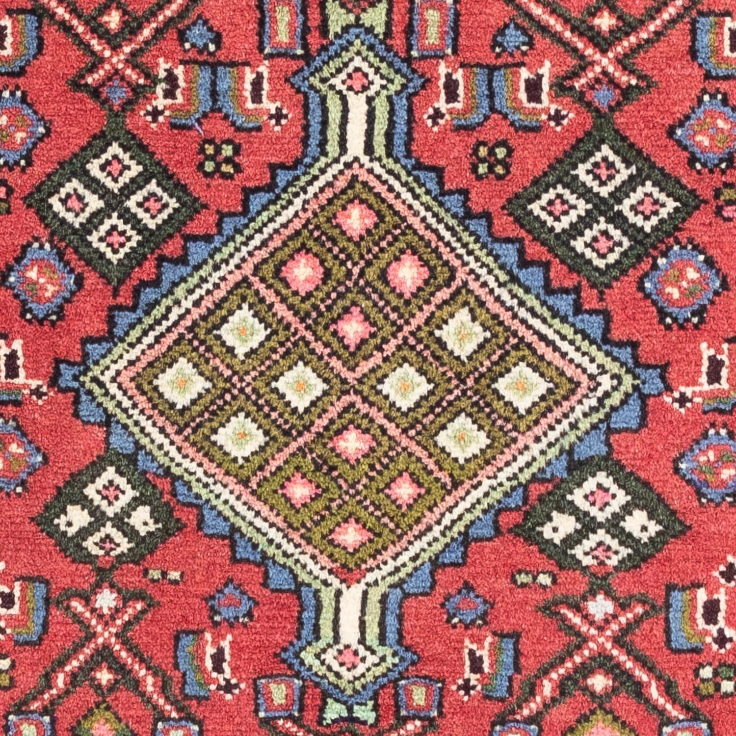 Perserteppich - Nomadic 125 x 80 cm - rot