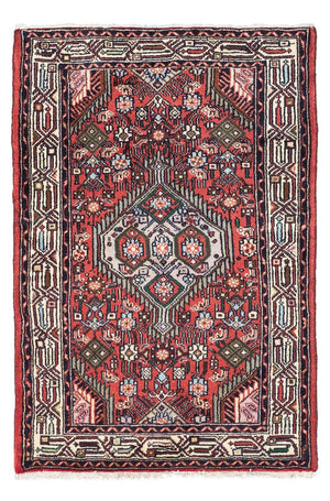 Perserteppich - Nomadic 125 x 80 cm - hellrot