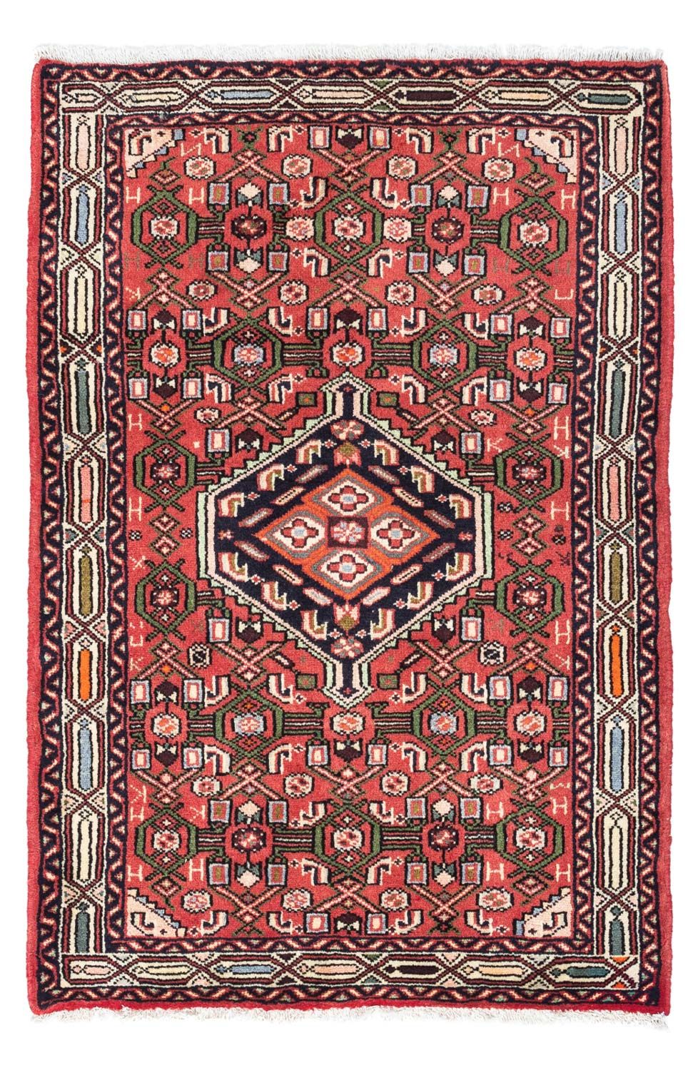 Perserteppich - Nomadic 125 x 80 cm - rot