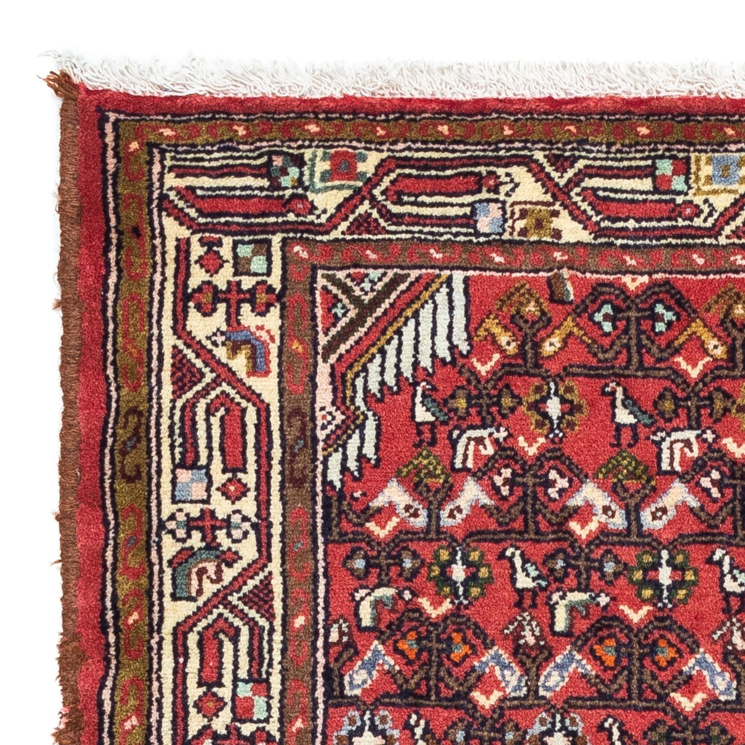 Perserteppich - Nomadic 125 x 80 cm - rot
