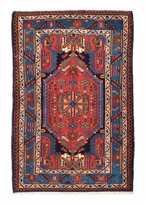 Perserteppich - Nomadic 129 x 84 cm - mehrfarbig