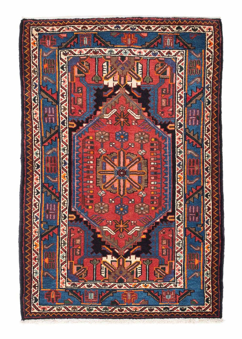 Perserteppich - Nomadic 129 x 84 cm - mehrfarbig