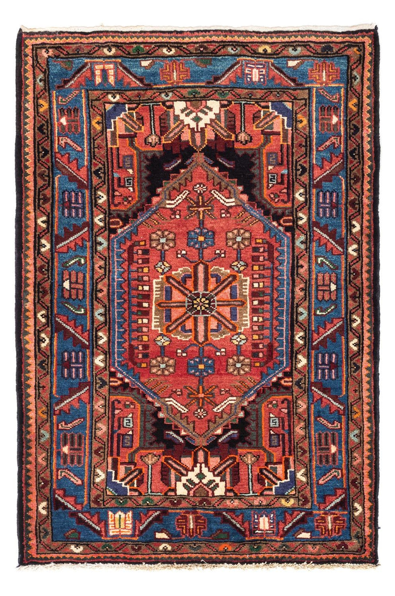 Perserteppich - Nomadic 119 x 82 cm - hellrot