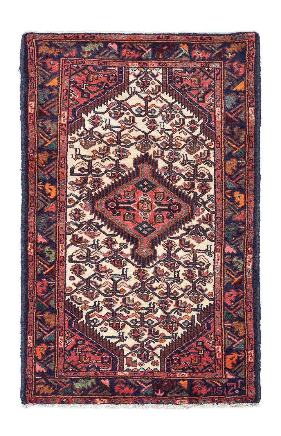 Perserteppich - Nomadic 125 x 80 cm - beige