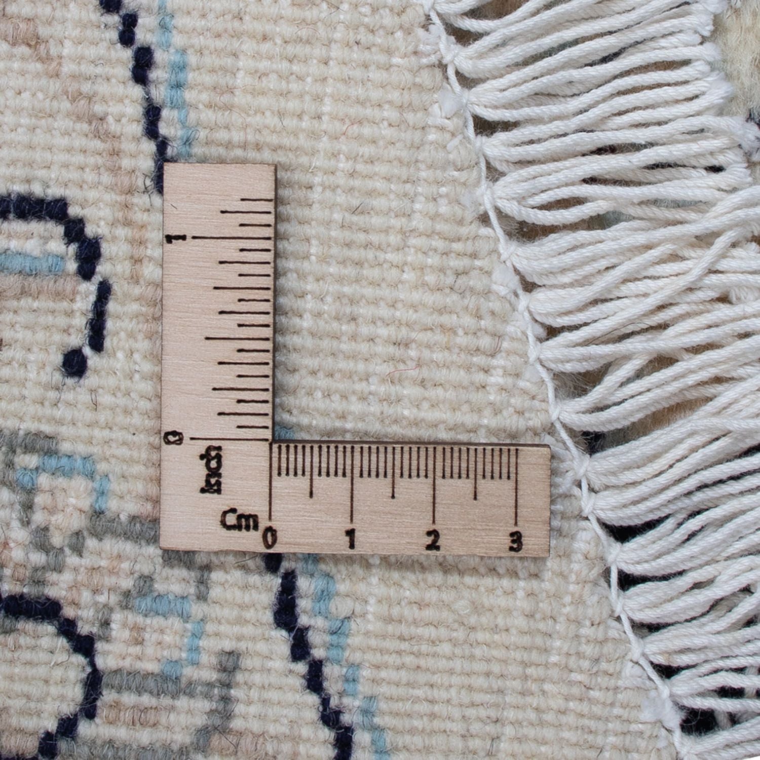 Perserteppich - Nain 300 x 300 cm - dunkelblau