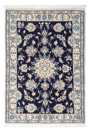 Perserteppich - Nain - Royal 84 x 57 cm - dunkelblau