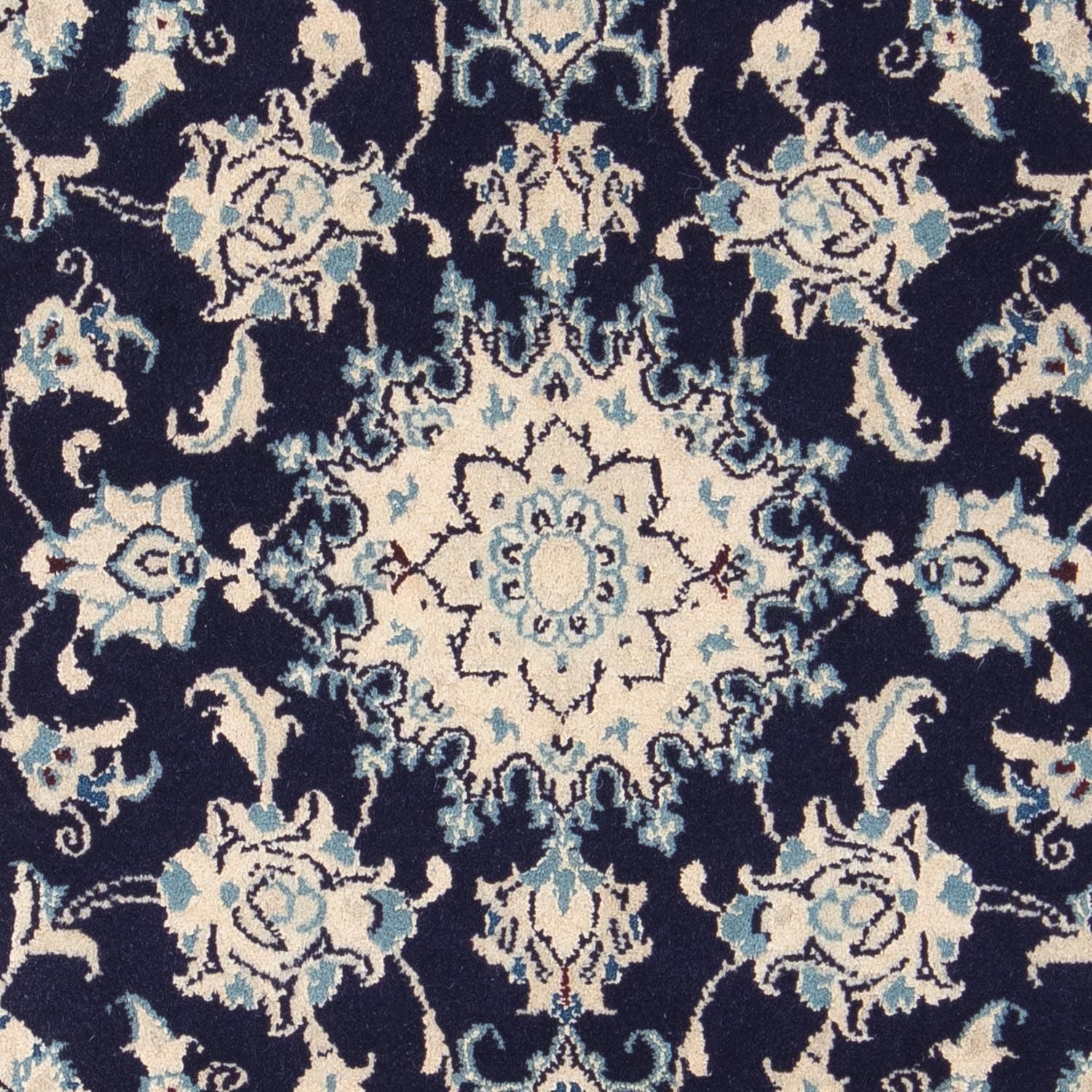 Perserteppich - Nain - Royal 84 x 57 cm - dunkelblau