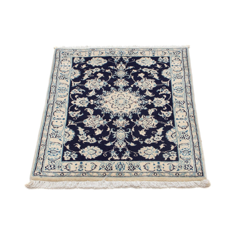 Perserteppich - Nain - Royal 84 x 57 cm - dunkelblau