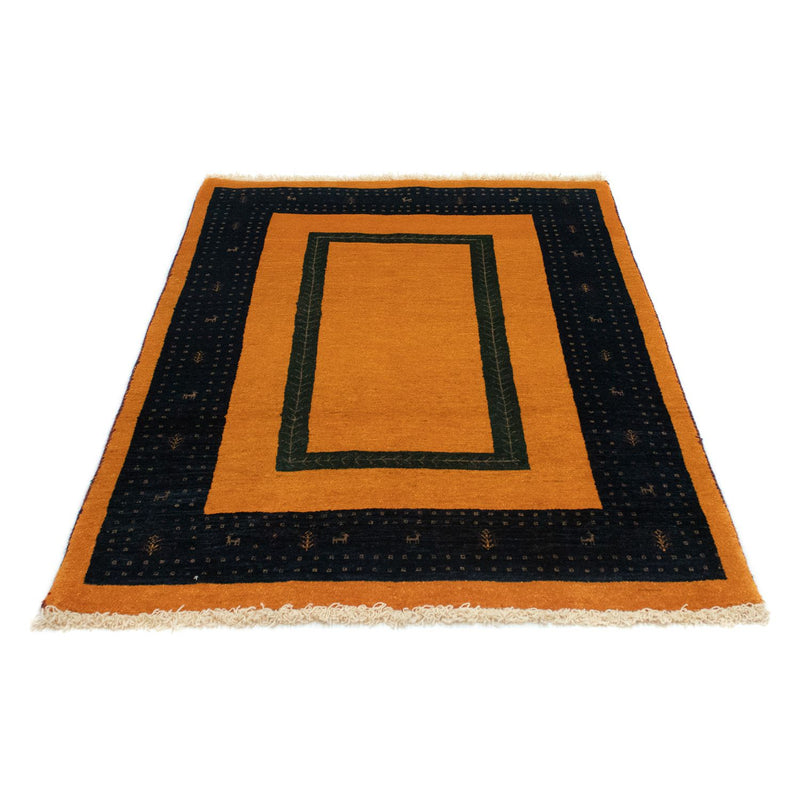Gabbeh Teppich - Perser 148 x 100 cm - gold