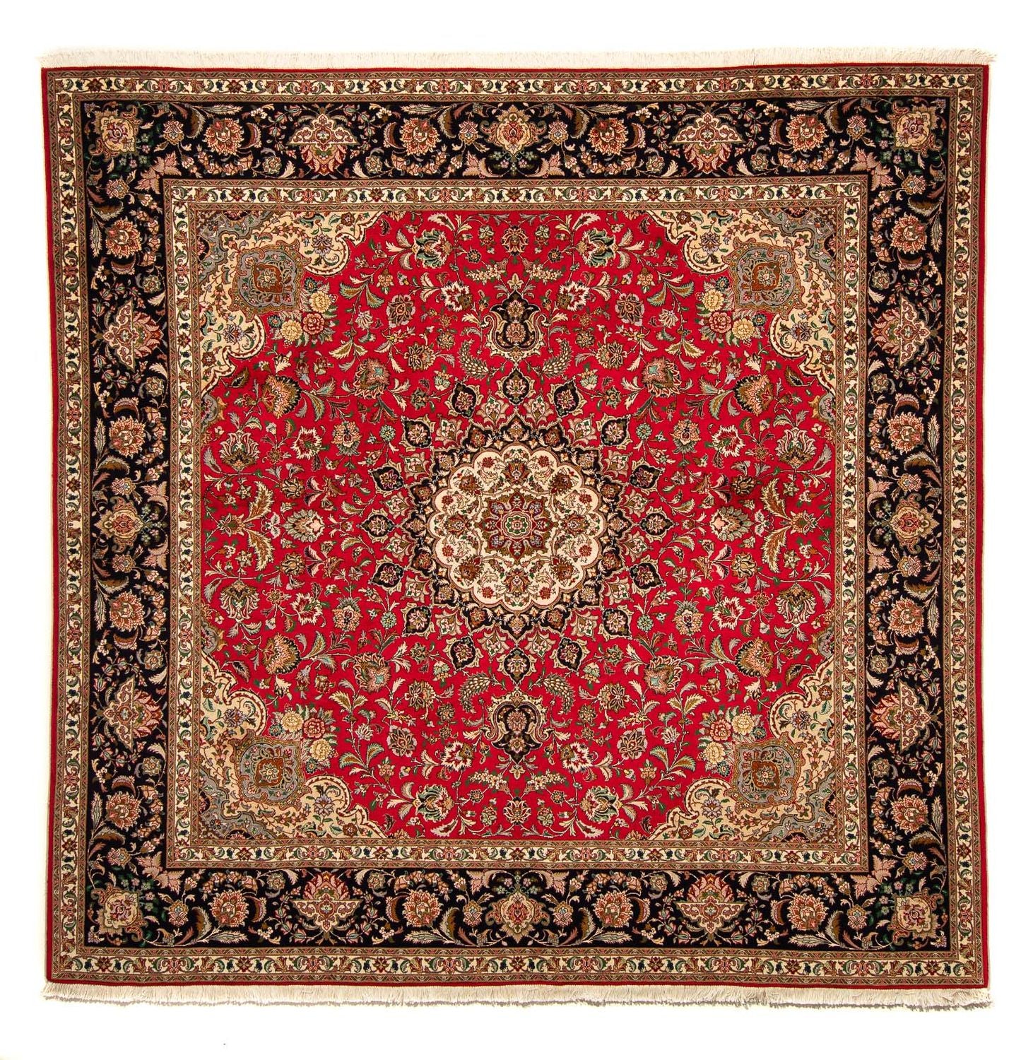 Perserteppich - Täbriz - Royal 251 x 251 cm Teppich Quadratisch