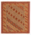 Kelim Teppich - Oriental 165 x 161 cm - dunkelrot