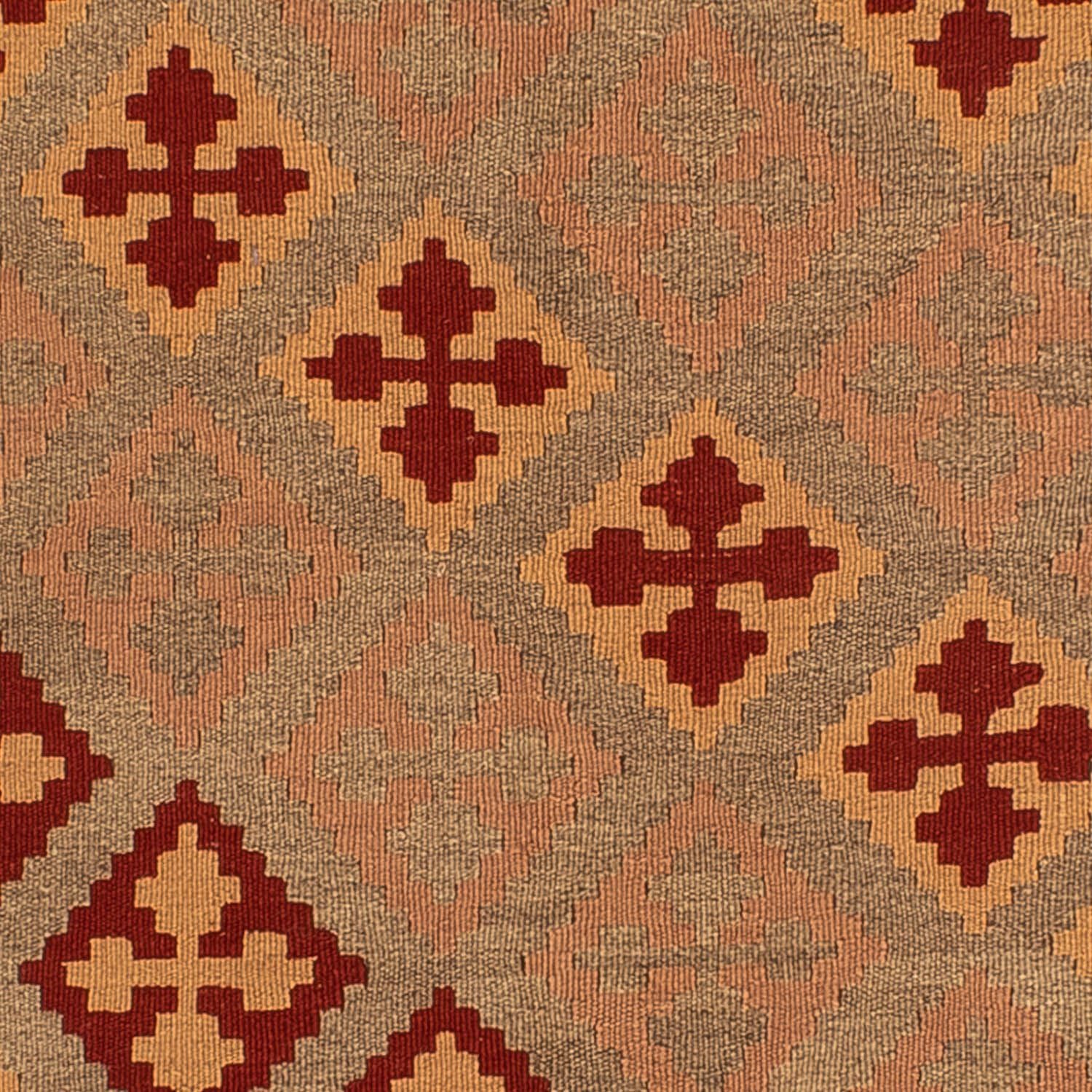 Kelim Teppich - Oriental 165 x 161 cm - dunkelrot