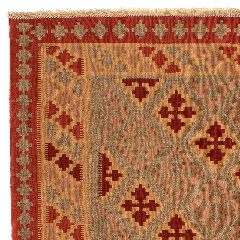 Kelim Teppich - Oriental 165 x 161 cm - dunkelrot