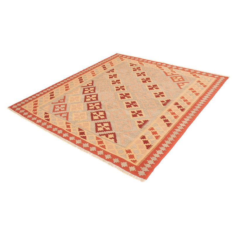 Kelim Teppich - Oriental 165 x 161 cm - dunkelrot